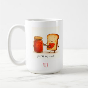 Tasse You’re My Jam Toast & Confiture Mignonne