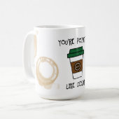 Tasse You're Pointless Coffee - Comme Humour Décaf (Devant gauche)