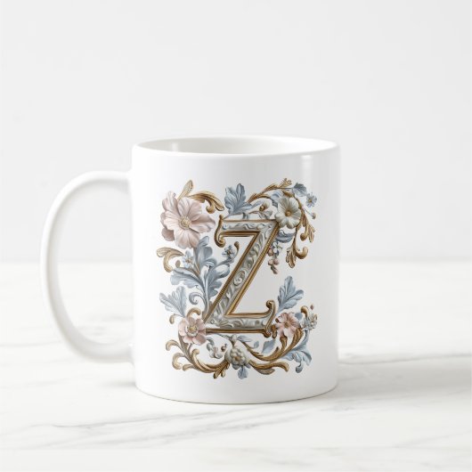 Tasse 'Z' baroque pour une princesse du café (Gauche)