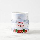 Tasse Z de Noël de monogramme (Centre)