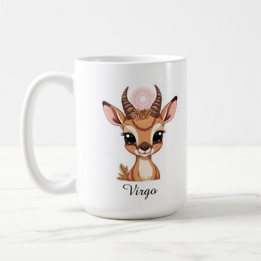 Tasse Zodiaque Céleste Vierge - Art de Cerf Esthét (Gauche)