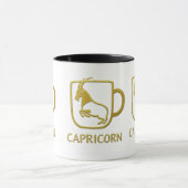 Tasse Zodiaque Doré Capricorne | (Centre)