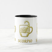 Tasse Zodiaque Doré Scorpion (Centre)