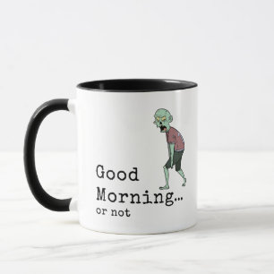 Tasse Zombie Man Bonjour