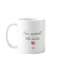 Tasse zum Valentinstag personalisierbar Geschenk