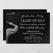 Tassel Graduation Party Invitation Classe de 2015 (Devant / Derrière)