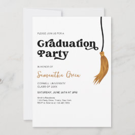 Tassel Graduation Party Kaart