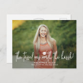 Tassel Hassle Faire-part de diplôme Carte postale (Devant / Derrière)