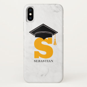 Tassel Naam Monogram iPhone X Hoesje