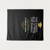 Tassel was het gedoe waard - Modern Afstuderen Wandkleed (Voorkant (horizontaal))