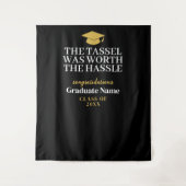 Tassel was het gedoe waard - Modern Afstuderen Wandkleed (Voorkant)