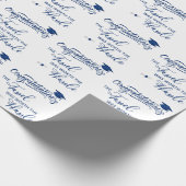 Tassel Worth of the Hassle Afstuderen Wrapping Pap Cadeaupapier (Hoek)