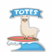 Tassen Alpaca Sticker (Voorkant)