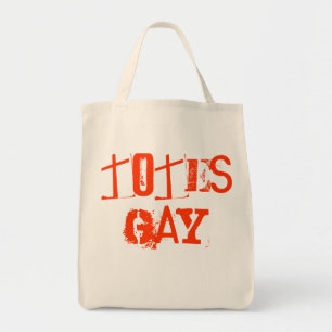 Tassen Gay Canvas tas