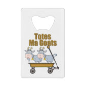 Tassen Ma Goats Kredietkaart Flessenopener (Voorkant)