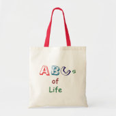 Tassen met het ABC van het leven (Voorkant)