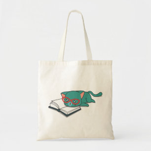 Tassen met kat en boek ontwerp