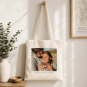 Tassen met koppel foto Aangepaste huwelijksherin