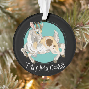 Tassen, mevrouw Goats! Ornament