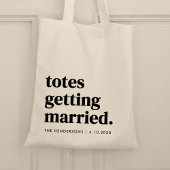 Tassen trouwen met bruid om Canvas tas te worden