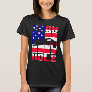 Tassen voor karton Amerikaanse vlag vint T-shirt