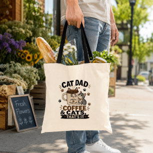 Tassen voor kattenvaders met koffie en katten - gr