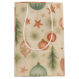 Tassen voor vintage ornament cadeaus medium cadeauzakje