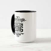 Tasses 2016 verticales noires et telles de logo de (Devant gauche)