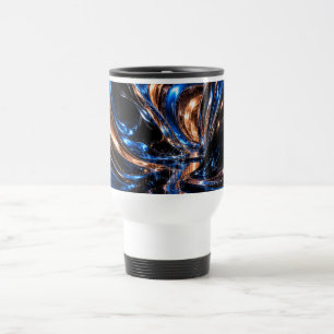 Tasses 3D Cosmic Metal Vortex