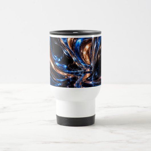 Tasses 3D Cosmic Metal Vortex (Centre)