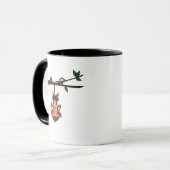 Tasses à café à motif de singe drôle (Devant gauche)