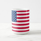 Tasses à café avec drapeau américain (Centre)