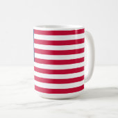 Tasses à café avec drapeau américain (Devant droit)