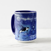 Tasses à café avec épaulards (Devant gauche)