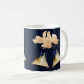 Tasses à café Bleu Noël Sonnettes (Devant droit)