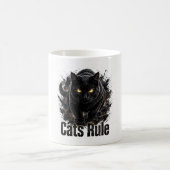 Tasses à café Chat Règne Chat Noir (Centre)