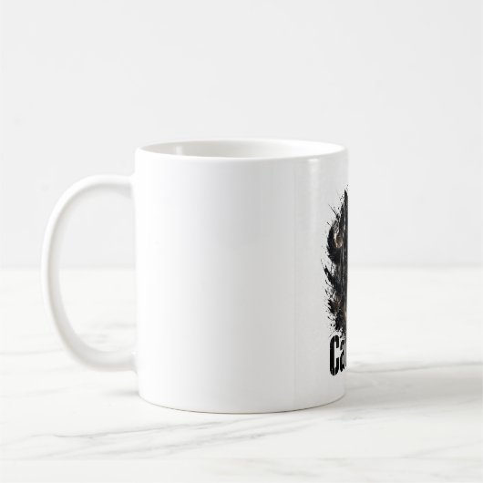 Tasses à café Chat Règne Chat Noir (Gauche)