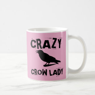 TASSES À CAFE DAME CORBEAU FOU