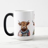 Tasses à café de vache Highland, tasses à café mig (Gauche)