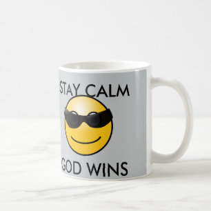 Tasses à café DIEU GAGNE