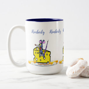 Tasses à café et thé, fromage de souris