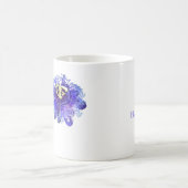 Tasses à café Fleurs de la Passion Pourpre (Centre)