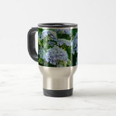 Tasses à café Fleurs d'Hydrangea Bleu d'Été (Devant gauche)