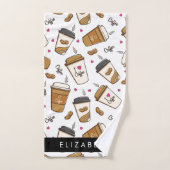 Tasses À Café, Haricots À Café, Amateur De Café, V (Serviette à main)