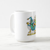 Tasses à café Jazz & Java Funny Saxophone  | Jazz  (Devant gauche)