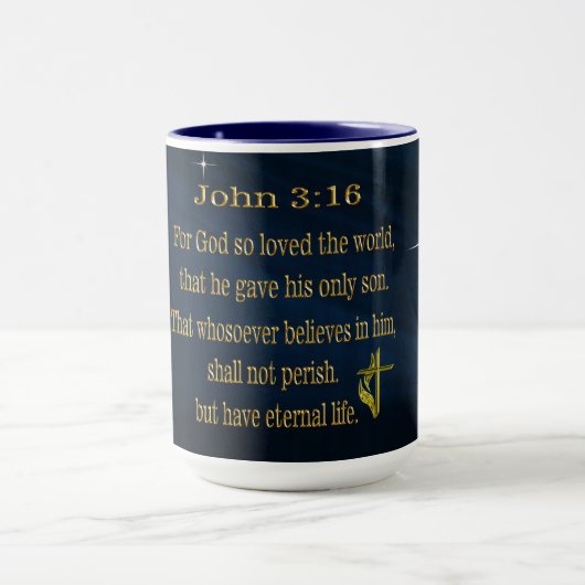 tasses à café Jean 3:16 (Centre)