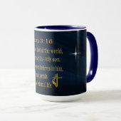 tasses à café Jean 3:16 (Devant droit)