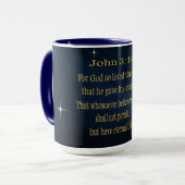 tasses à café Jean 3:16 (Devant gauche)