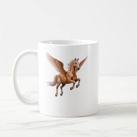 Tasses à café Pégase Amour des chevaux (Gauche)