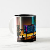 Tasses à café pour programmeurs. (Devant gauche)